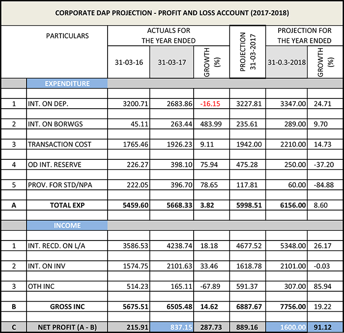 CORPORATE DAP SUMMARY_2017-2018
